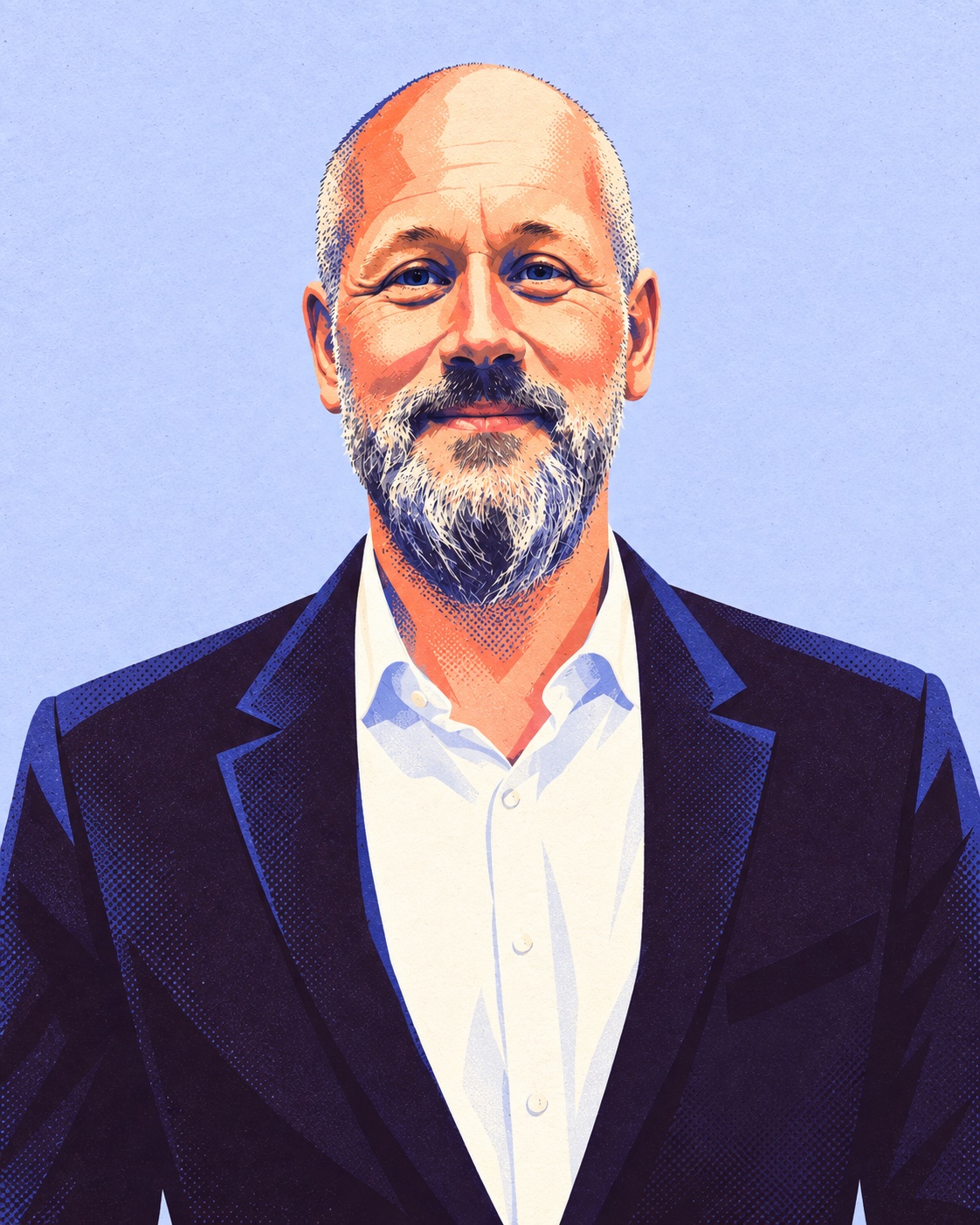 Alexander Krapp, illustriertes Porträt